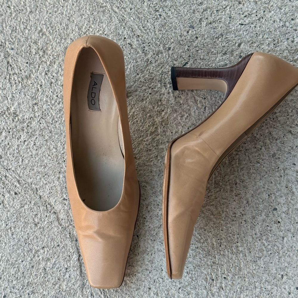 Aldo Classic Beige Heels
